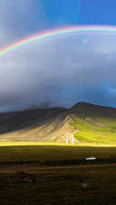 Tibetan mountains and rivers