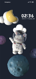 3D  Space Rabbit