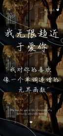 我无限趋近于爱你