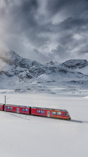 Stunning snow-capped mountain views