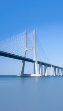 Lisbon Vasco da Gama Bridge View