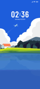 Sunny scenery
