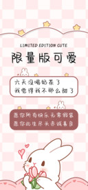 限量版可爱