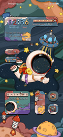 Trendy astronauts