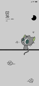 孤单猫咪
