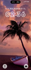 暮色海景 自定义