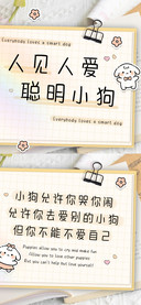 人见人爱聪明小狗