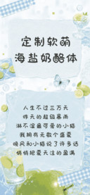 定制软萌海盐奶酪体