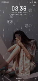 等雨停