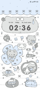 Doodle Lucky Cat