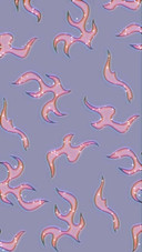 Fire Asthetic purple