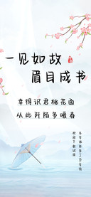 一见如故眉目成书