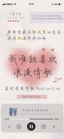 我唯独喜欢浪漫情歌