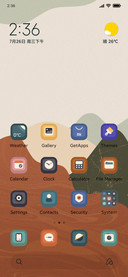 Retro mountain