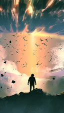 Breaking through the dark clouds 2