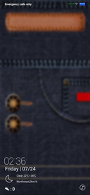 Denim Leather