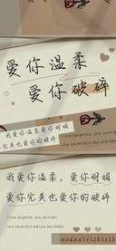 爱你温柔爱你破碎
