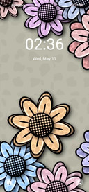 Cartoon sunflower