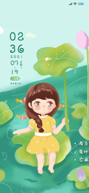 夏天的池塘