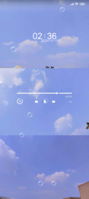 Under the blue sky