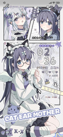 绵绵紫猫天使