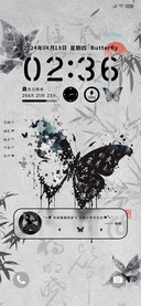 水墨蝴蝶新中式