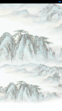 诗意山峦