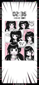 甜美漫画少女