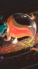 Marble planet