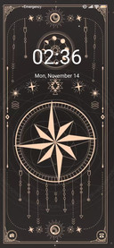 Retro Hexagram