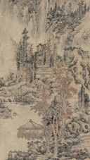 明代大师蓝瑛作品