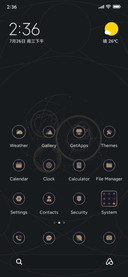 Business dial