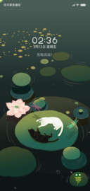 日暮闲潭