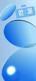 Blue Lens