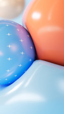 Extrusion of elastic spheres