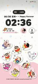 蜡笔小新动态开屏