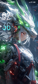 Cyber Dragon Girl