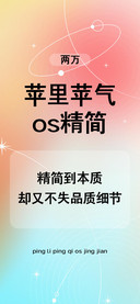 苹里苹气os精简两万