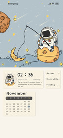 Cute astronaut