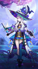 紫色系少女
