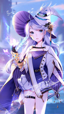 紫色系少女