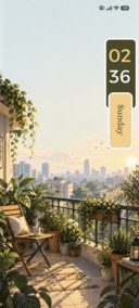 Morning Balcony