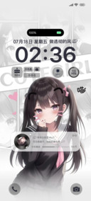 二次元双马尾jk少女
