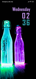 Coloured Bottles