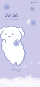 Purple cute