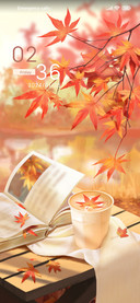 Red leaves