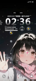 雪花白头ins