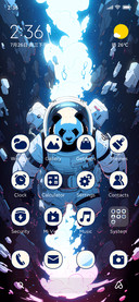 Panda astronaut