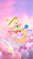 可爱卡通潮玩壁纸-锐景创意