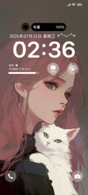 动漫白猫少女多模式